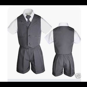 Boys 2T gray suit